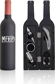 Abridor de Vino Elegante con Estuche Sacacorchos