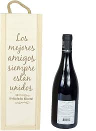 Calle del Regalo: Caja de Vino Personalizada para Momentos Especiales