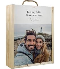 Caja de Vino Personalizada para Celebraciones Especiales