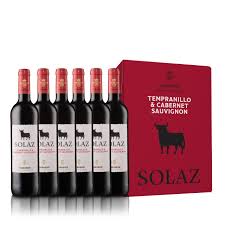 Solaz Tinto Tempranillo Cabernet Sauvignon - Vino Económico Perfecto