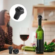 Volumoon Sellador Botellas Conservador Reutilizable - Tapones de Vino al Vacío