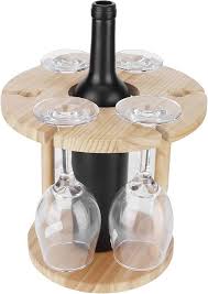 Soporte para Copas de Vino de Madera - Elegancia y Funcionalidad