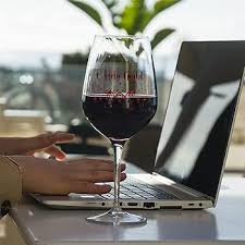 Rimego Juego Regalo Personalizado Cumpleaños - Vino con Copas de Regalo