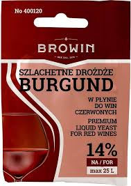 Levadura para Vino Tinto Borgoña - Fermentación Vinífica