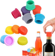 Tapones de Silicona para Botellas de Vino - Conservación Eficaz